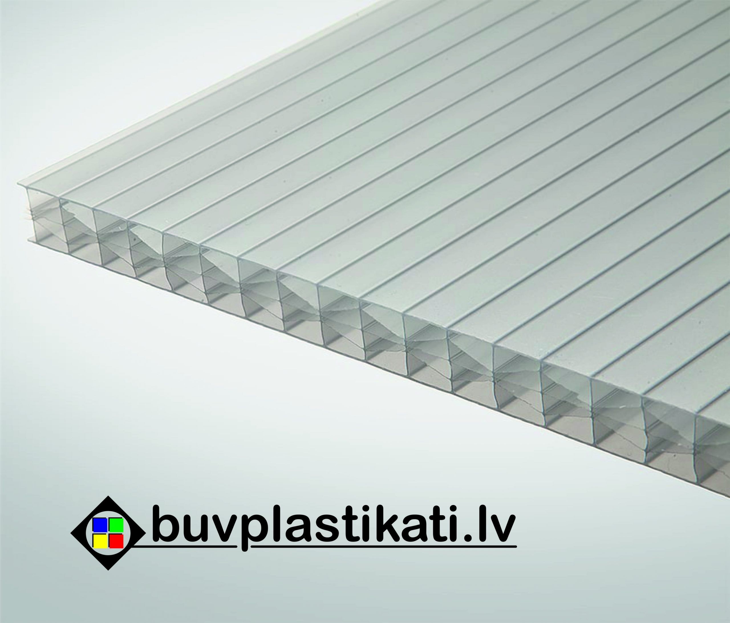 Šūnu polikarbonāts 6000*2100*16mm X-strong, caurspīdīgs