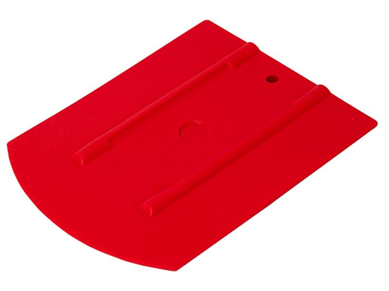 Ergonomisks rakelis, sarkans, vidēji ciets 4"+(110x90xmm)