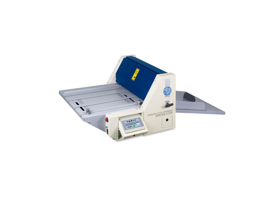 CYKLOS Rievošanas-perforācijas-štancēšanas iekārta GPM 450 verSA